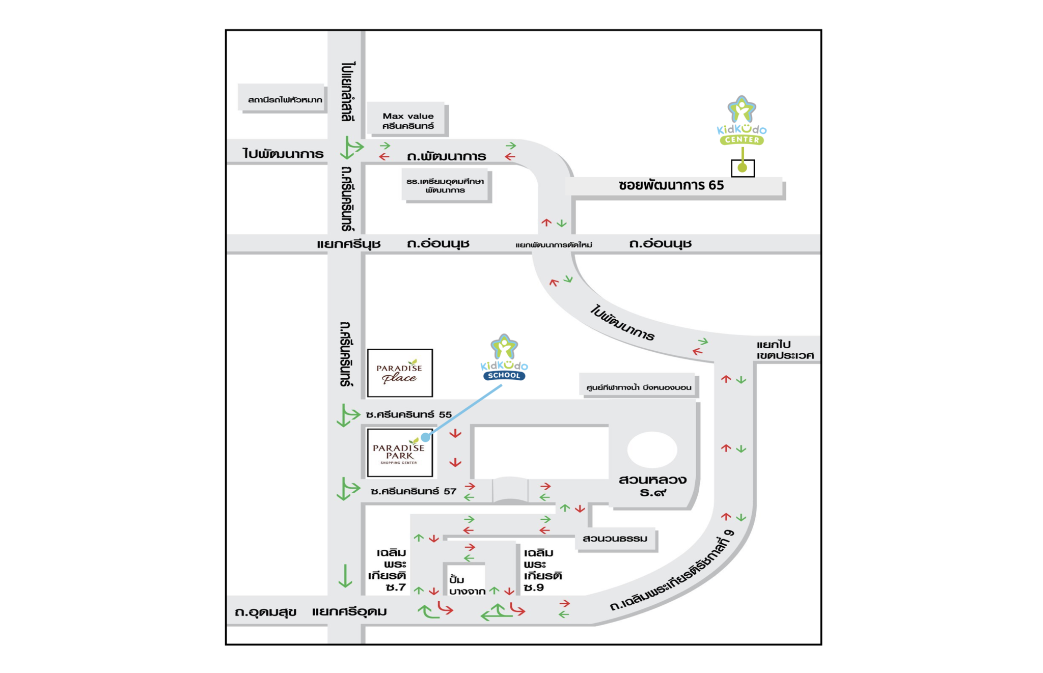 แผนที่ Kid Kudo School
